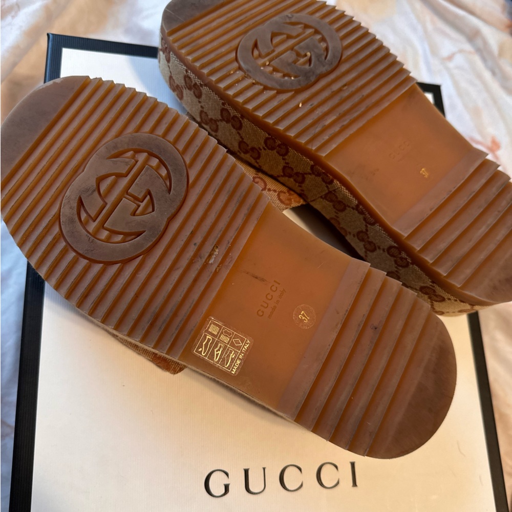 Gucci Platform Slides - Picture 5 of 8
